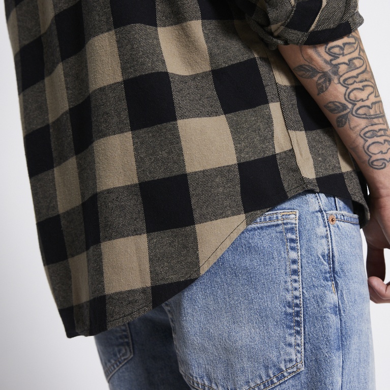 Flannel shirt "Tor" Brown